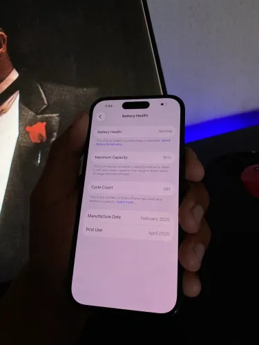 iPhone 15 128GB Preto | 91% Bateria | Original | Excelente Estado