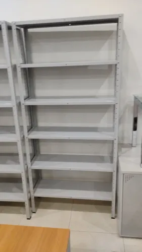 Estante de Aço 6 Prateleiras 2,00 x 0,92 x 0,30 m Cinza