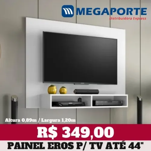 Painel para Televisão até 44 Polegadas (Novo) Entrega Grátis!
