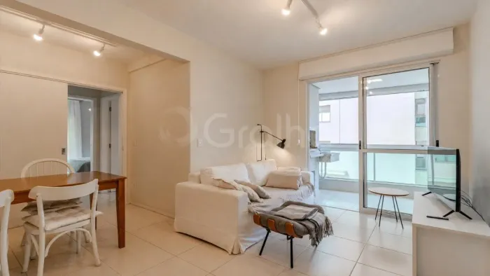 Apartamento de 117,15M² com dois quartos na Trindade.