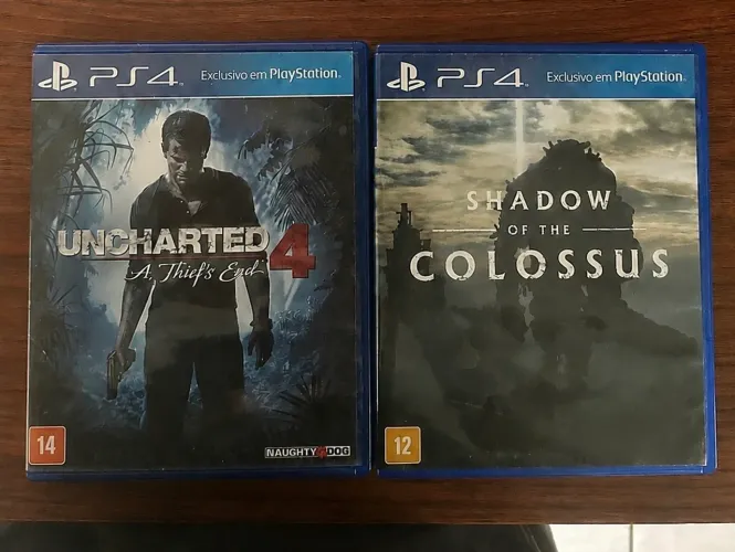 Jogos de PS4 Originais - Excelente Estado