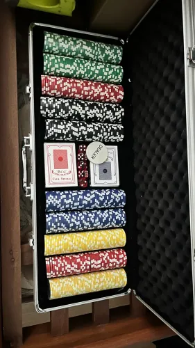 Maleta de de Poker 500 fichas