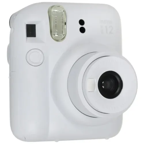 Câmera Instantânea Instax Mini 12 Branca + 10 Filmes - Lacrada