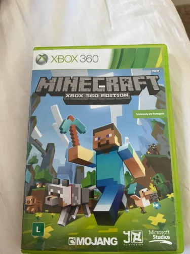 Jogo mídia física Minecraft Xbox 360