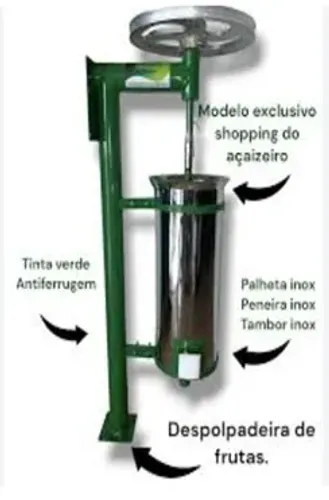 Máquina para Produção de Açaí - Novas, na Caixa