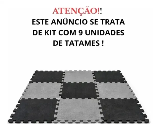 Tatame EVA 1X1 30mm 9 placas