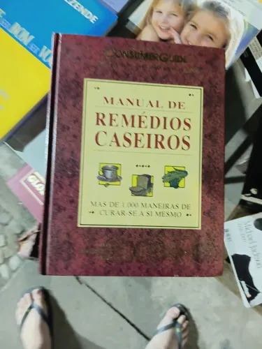 Livros remédios caseiro