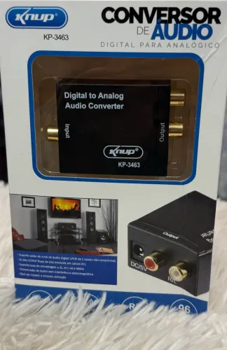 Conversor Digital para Áudio Analógico - Novo