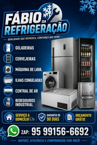 Refrigeração em geral com garantia