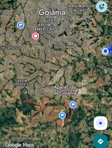 Lote Jardim Copacabana Hidrolandia