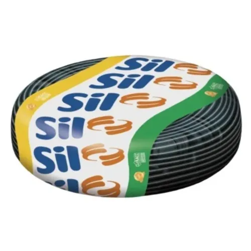 ROLO 100 metros cabo PP 3x2,5 Marca SIL preto