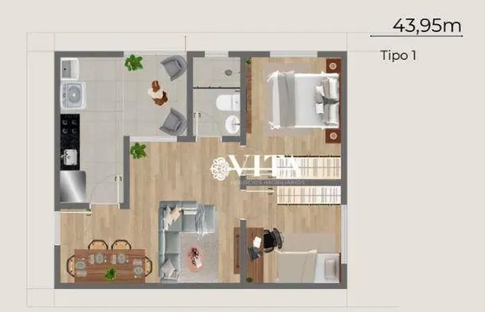 Apartamentos com 2 dormitórios à venda a partir de R$ 325.000 - Vila Tijuco - Guarulhos/SP