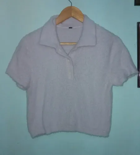 Cropped pelinhos P/M