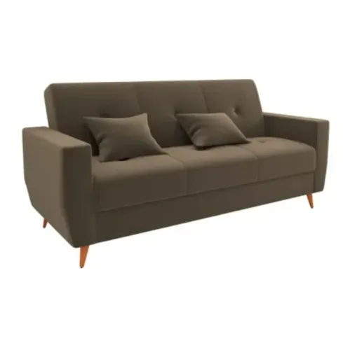 Sofá Cama Pamela 2,07cm 4 Lugares Reclinável com Baú (NOVO A PRONTA ENTREGA)