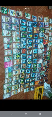 Cards Naruto e Dragon ball z 2008
