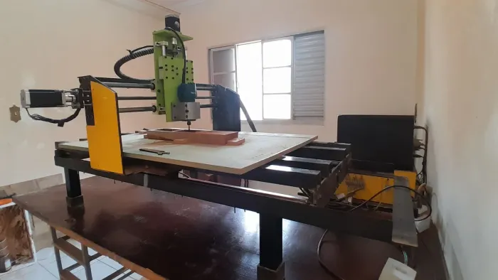 Kit Completo Router Cnc 1000x500mm Com Pc Software Mak3 E Makita