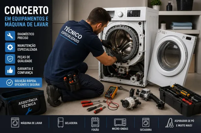 Concerto de Máquinas e Equipamentos