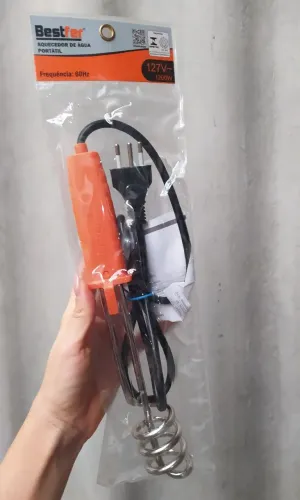 AQUECEDOR DE ÁGUA PORTÁTIL