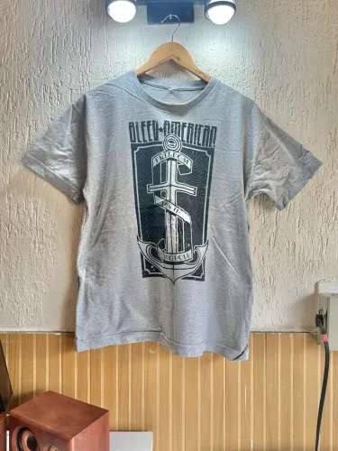 Camiseta Âncora Cinza G