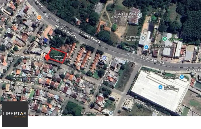 Terreno à venda medindo 45x25 próximo a Juca Batista, Zona Sul POA