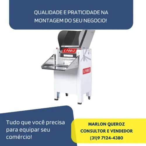 Cilindro de Massas 50Cm 2 Motores GPaniz