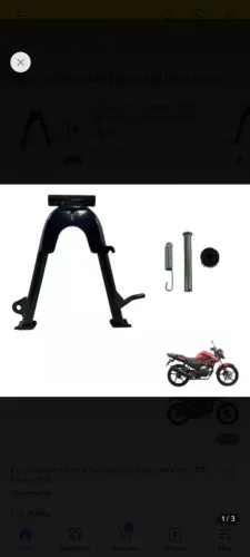 Cavalete p/ Yamaha Factor 150 14a20 NOVO