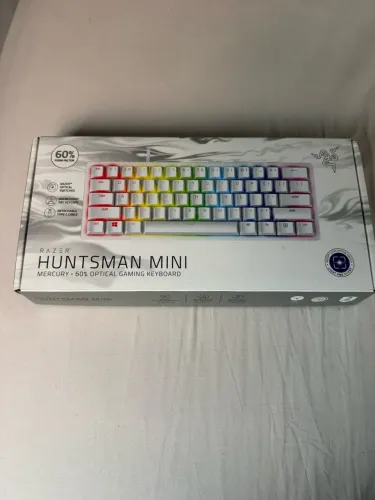 Teclado gemer - Razer Huntsman mini 60% Mercury - Camaçari-BA