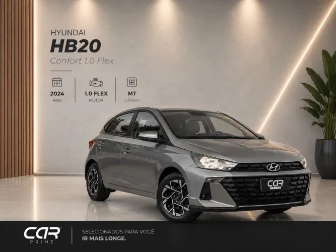 Hyundai HB20 Comfort 1.0 Flex 12V Mec. 2024