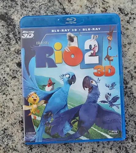 BLU RAY 3D RIO 2