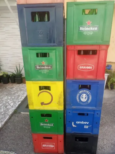 Caixa de cerveja 600ml com vasilhame