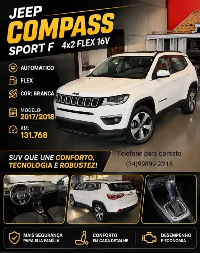Jeep Compass Sport 2.0 4X2 Flex 16V Aut. 2018