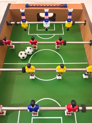 Jogo de Pebolim Futebol de Mesa Completo