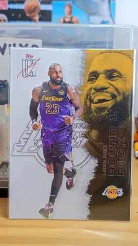 cards nba topps signature class 25/26 Lebron james 