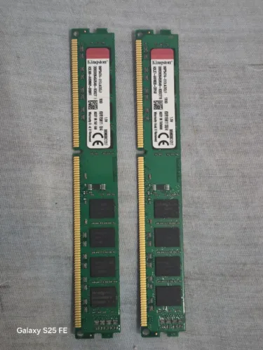 Kit Memória RAM Kingston 16gb (2x8gb) Ddr3 1600mhz Para Desktop