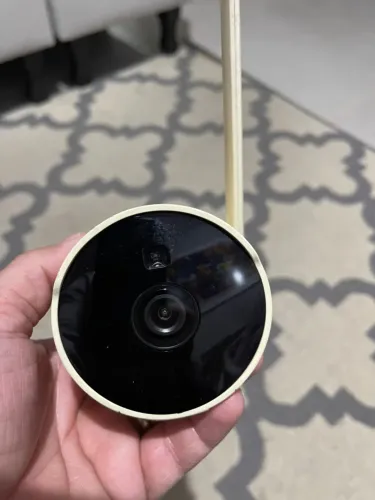 Câmera segurança Wi-fi - Marca Primebras com detecção movimento e áudio.
