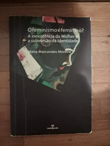 Livro O feminismo é feminino? Psicanálise