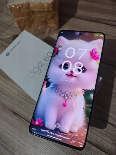 Troco por iPhone 13 de mano !! Moto edge 60 512 novo 