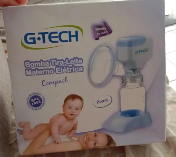 Tira leite bomba eletrica materno G-tech