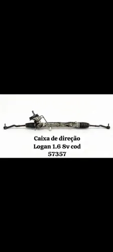 Caixa direção hidráulica Logan 1.6