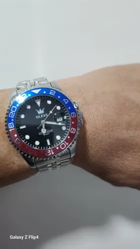 Relógio marca olevs modelo peps diâmetro 41 mm