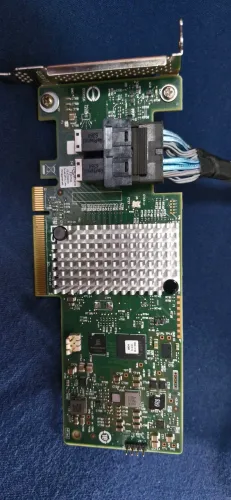 Controladora PCI-e RAID SAS, Backplane cabos de força!