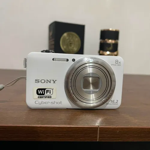 Cybershot Sony Wx80 Branca - Completa