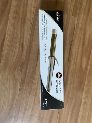 Modelador de cachos GAMA titanium ion 25mm