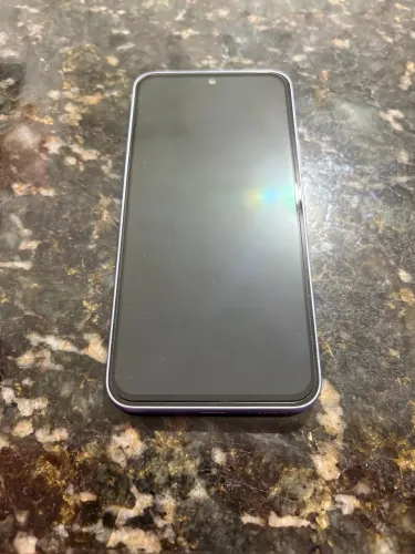 Smartphone Samsung A54 6E na cor VIOLTA. 
