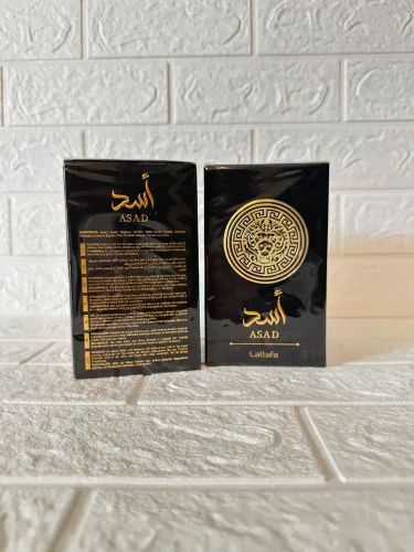 Perfume Lataffa Asad Black 100ml Original