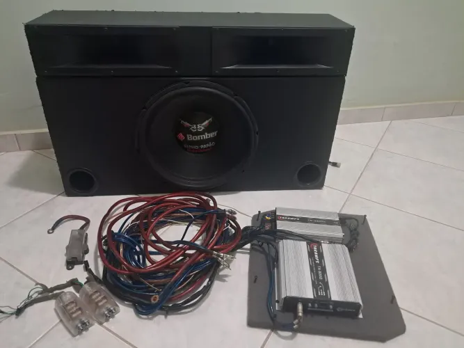 Som automotivo completo pronto para instalar
