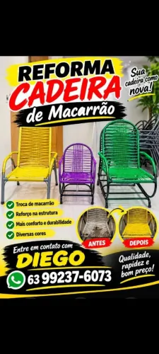 REFORMA DE CADEIRAS