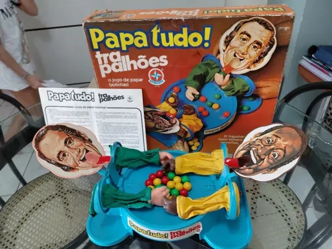 Jogo Papa Tudo Dos Trapalhões - Anos 80 Estrela