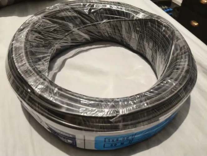 Cabo elétrico flexível fio de 4 mm 50 metros 