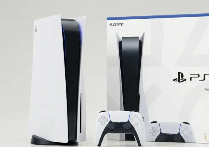 PlayStation 5 Slim 1TB 4K HDR + Headset HyperX | Completo | Impecável.